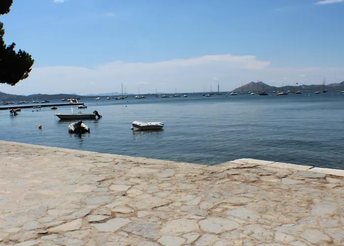 Casa Faro: Beachfront Ground Floor Retreat With Sea Views Apartment Pollenca