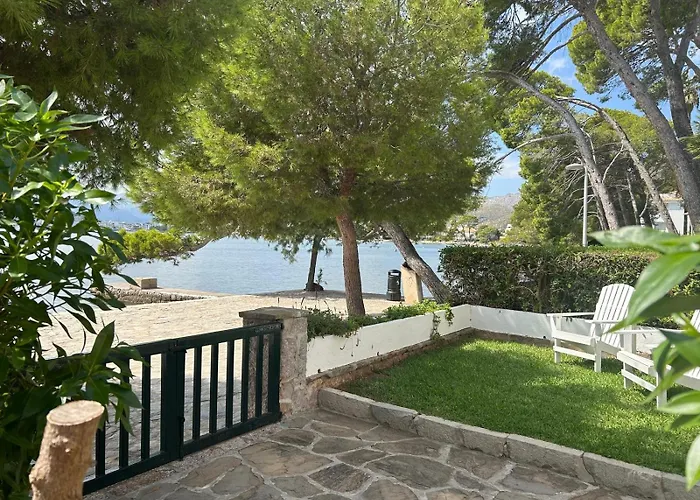 Casa Faro: Beachfront Ground Floor Retreat With Sea Views * Pollenca